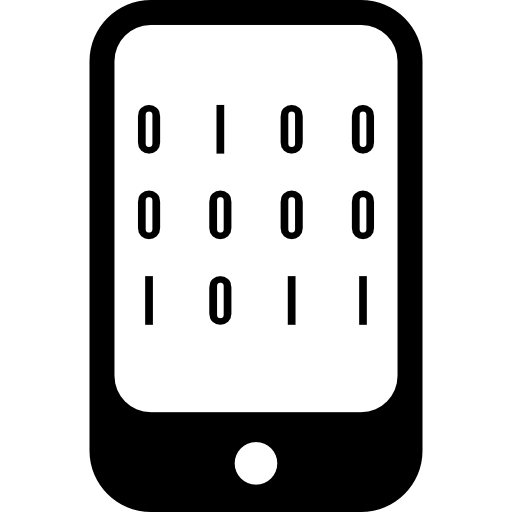 binärdaten eines computers  icon