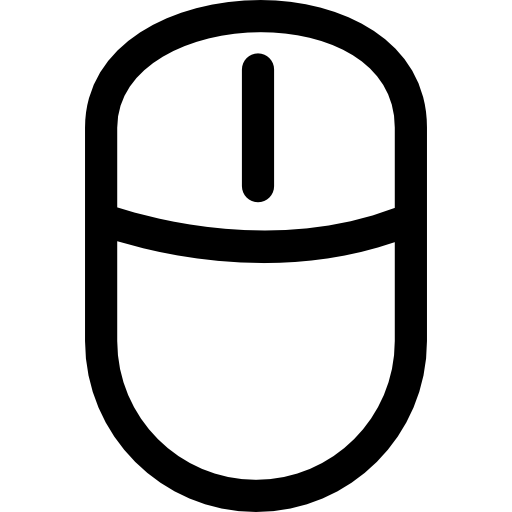 esquema del mouse  icono