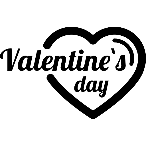 cuore di san valentino  icona