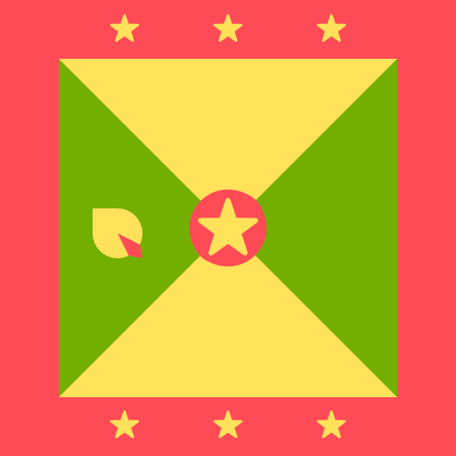 Grenada Flags Square icon