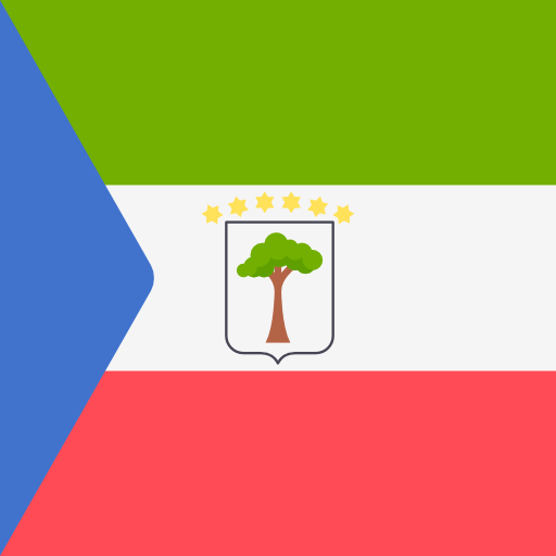 赤道ギニア Flags Square icon