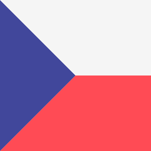tsjechische republiek Flags Square icoon