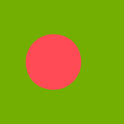 Bangladesh Flags Square icon