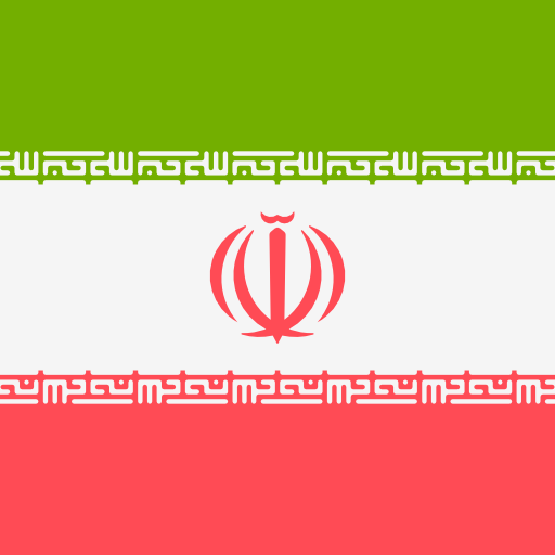iran Flags Square icono