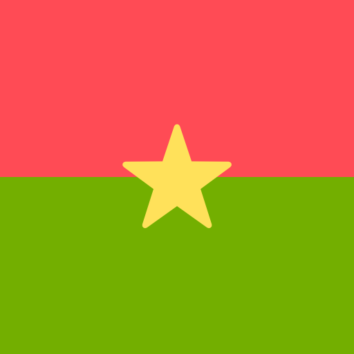 Burkina faso Flags Square icon