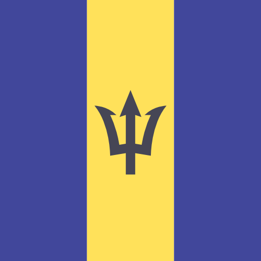 Barbados Flags Square icon