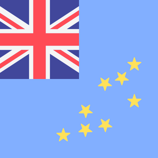 tuvalu Flags Square icoon