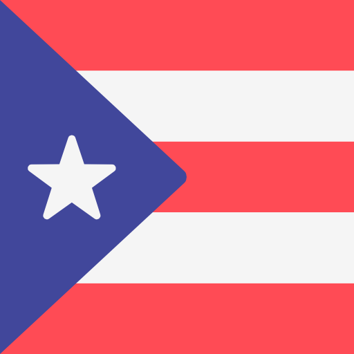 puerto rico Flags Square icoon