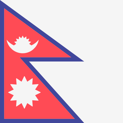 nepal Flags Square icon