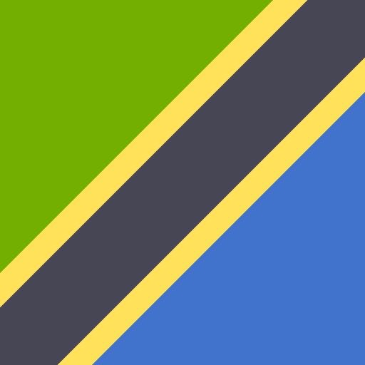 Tanzania Flags Square icon