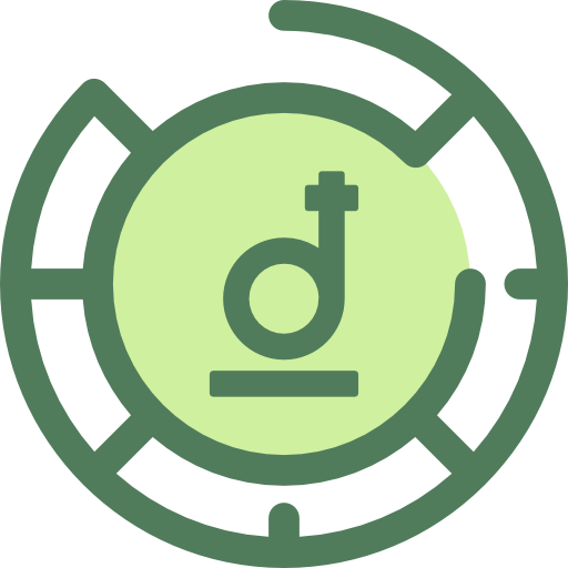 ドン Monochrome Green icon