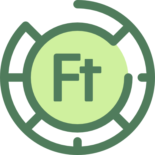 forint Monochrome Green icon