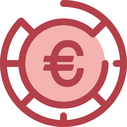 euro Monochrome Red ikona