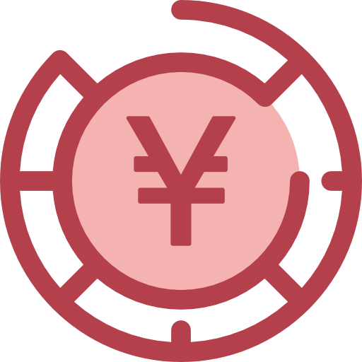renminbi Monochrome Red ikona