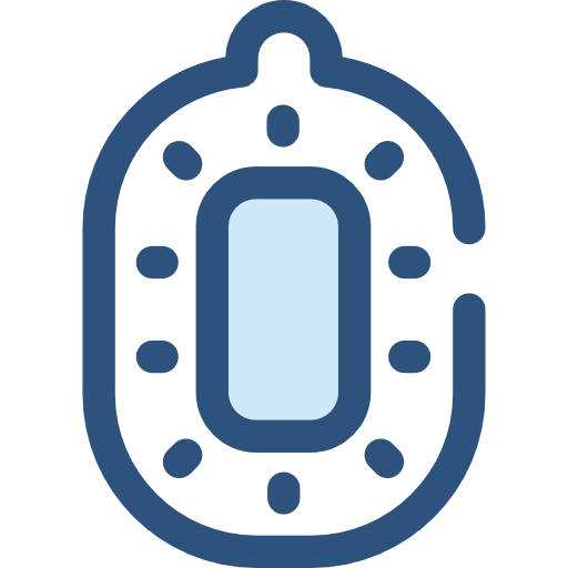 kiwi Monochrome Blue icoon