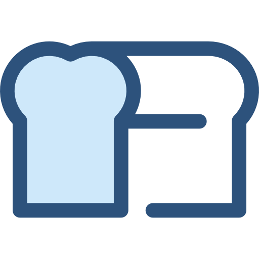 chleb Monochrome Blue ikona