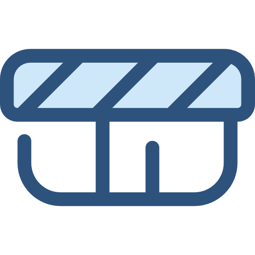 寿司 Monochrome Blue icon
