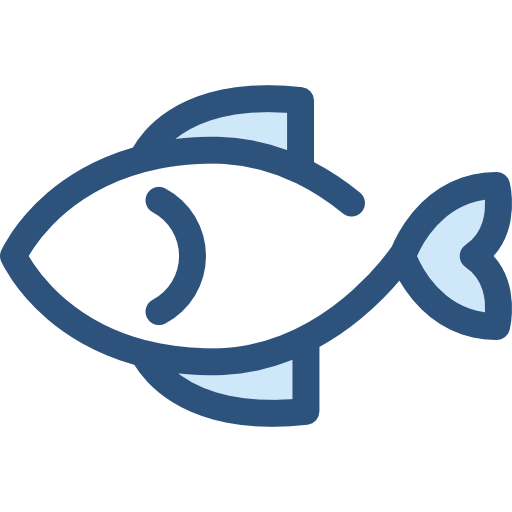 물고기 Monochrome Blue icon