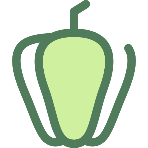 paprika Monochrome Green icoon