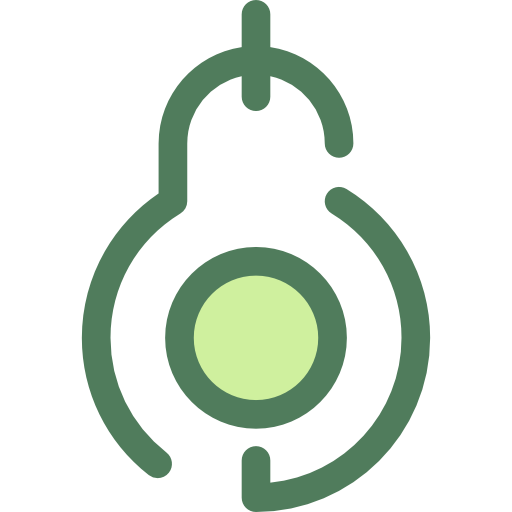 アボカド Monochrome Green icon