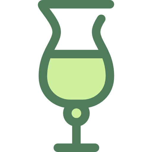 bicchiere Monochrome Green icona