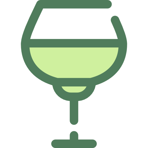 verre de vin Monochrome Green Icône