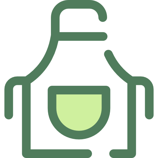 エプロン Monochrome Green icon
