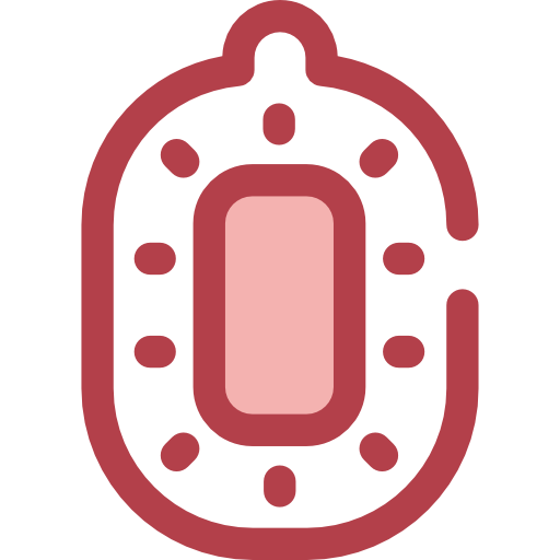 키위 Monochrome Red icon