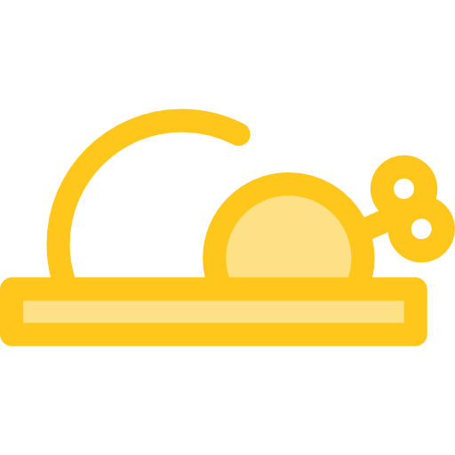 ローストチキン Monochrome Yellow icon
