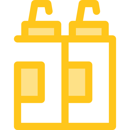 ケチャップ Monochrome Yellow icon