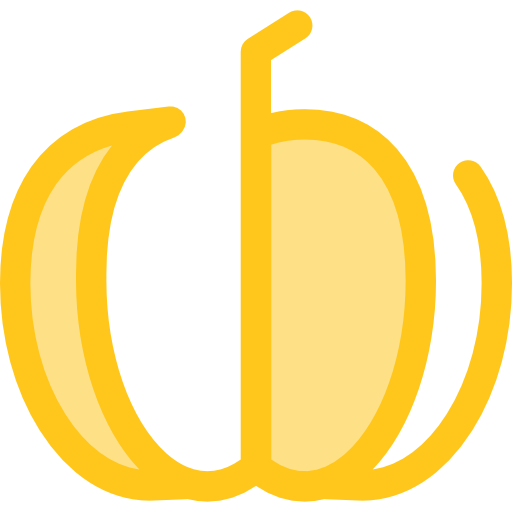 かぼちゃ Monochrome Yellow icon