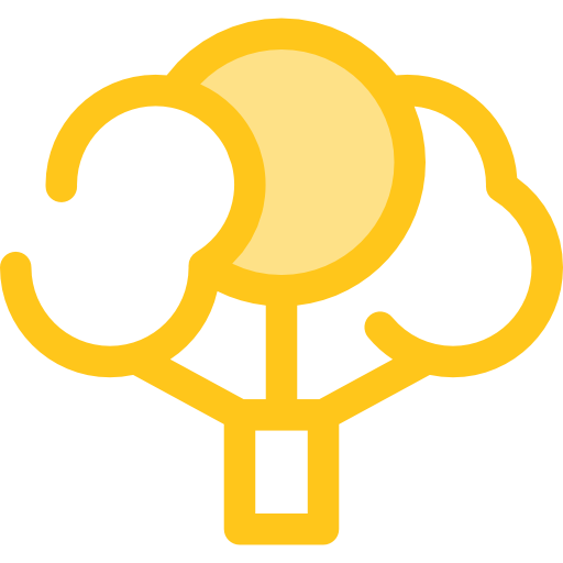 ブロッコリー Monochrome Yellow icon