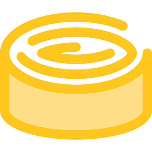 rollo de canela Monochrome Yellow icono