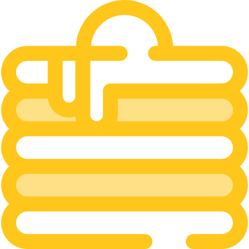 pfannkuchen Monochrome Yellow icon