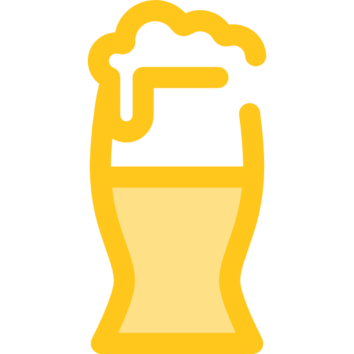 ビール Monochrome Yellow icon