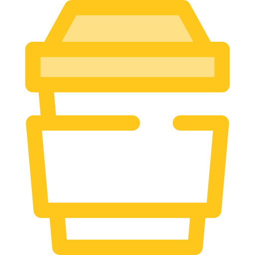 café Monochrome Yellow icono