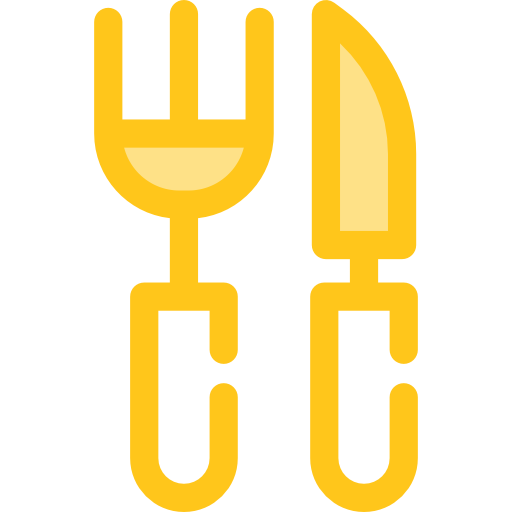 cuchillería Monochrome Yellow icono