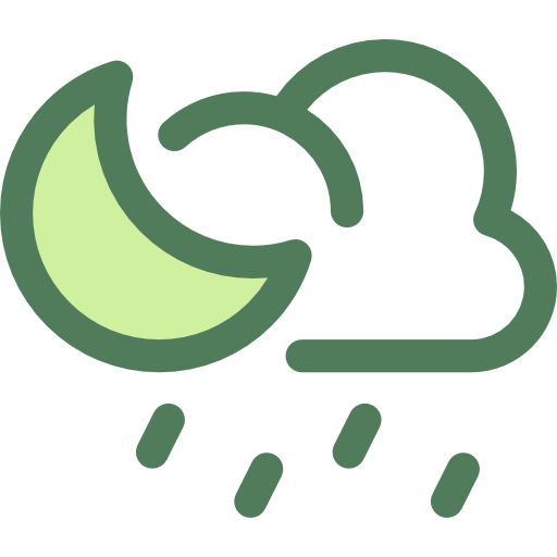 piovoso Monochrome Green icona