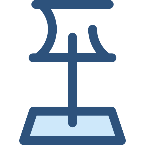 位置 Monochrome Blue icon