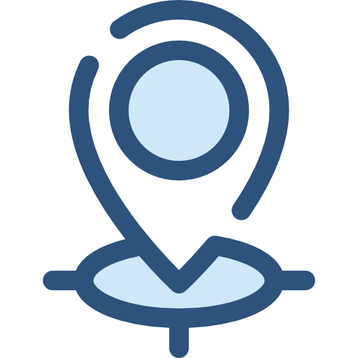 symbol zastępczy Monochrome Blue ikona