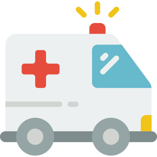 ambulance Basic Miscellany Flat icoon