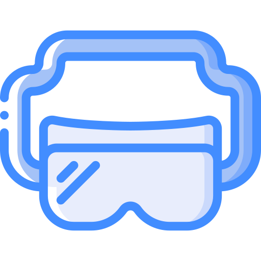 gafas de protección Basic Miscellany Blue icono