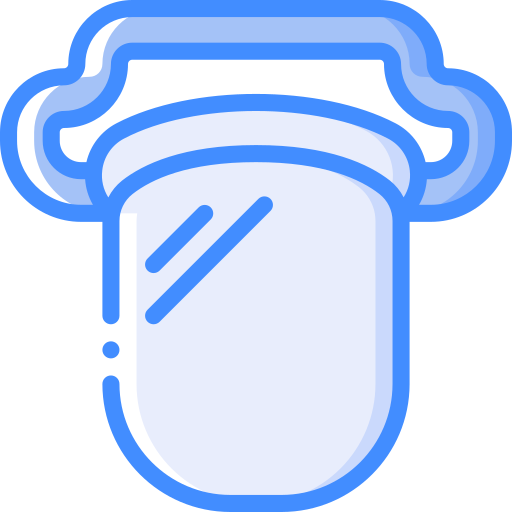 schutzmaske Basic Miscellany Blue icon