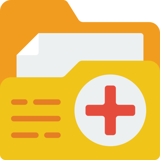 Medical report Basic Miscellany Flat icon