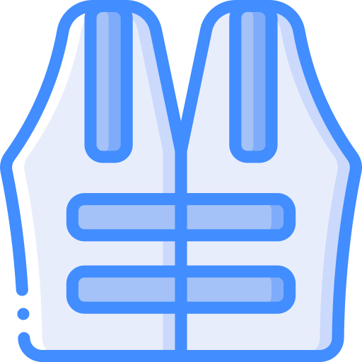 chaleco Basic Miscellany Blue icono