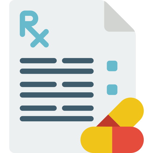 Prescription Basic Miscellany Flat icon