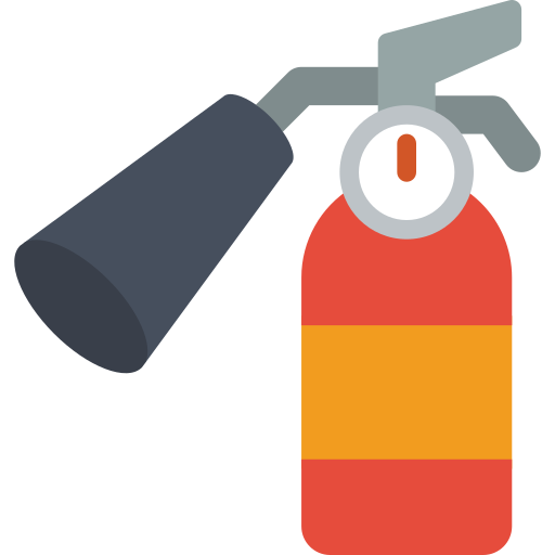 extintor de incendios Basic Miscellany Flat icono