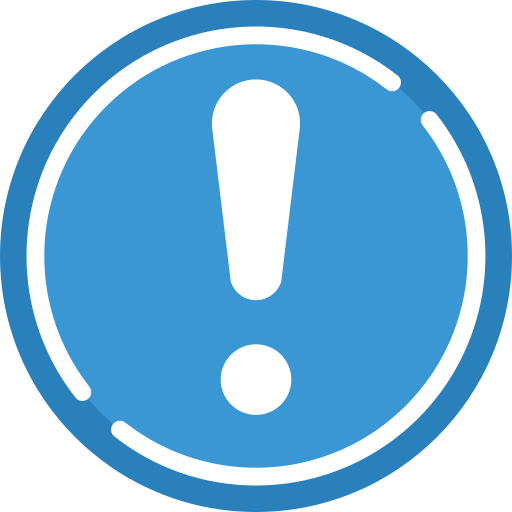 Caution Basic Miscellany Flat icon