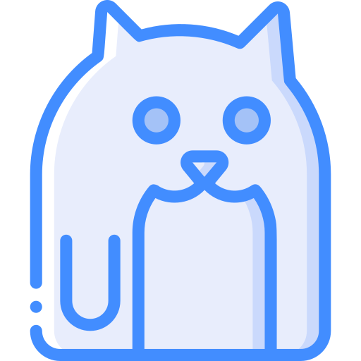 gato Basic Miscellany Blue icono