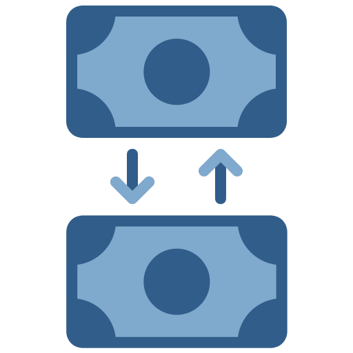 Money exchange Generic Flat icon